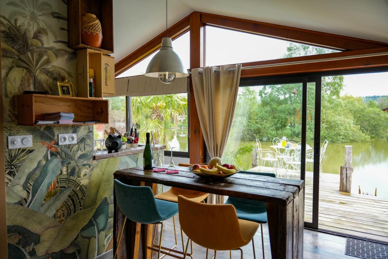 Kaebane 85, Lodge Avec Spa Au Bord De L'Eau Prouilly Екстер'єр фото