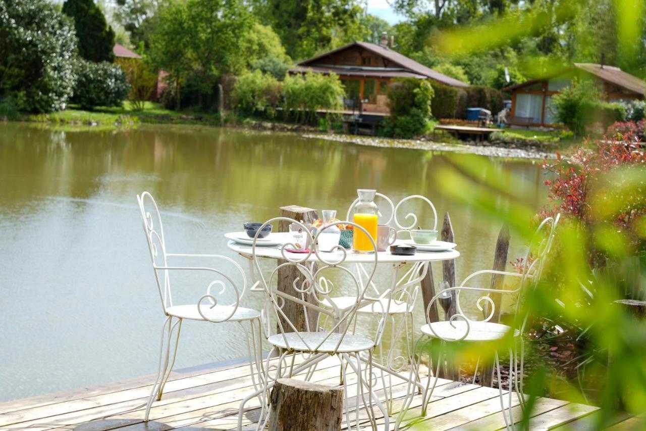 Kaebane 85, Lodge Avec Spa Au Bord De L'Eau Prouilly Екстер'єр фото